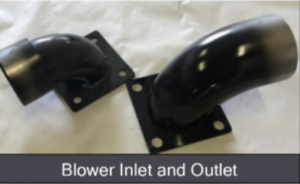 Blower Inlet and Outlet