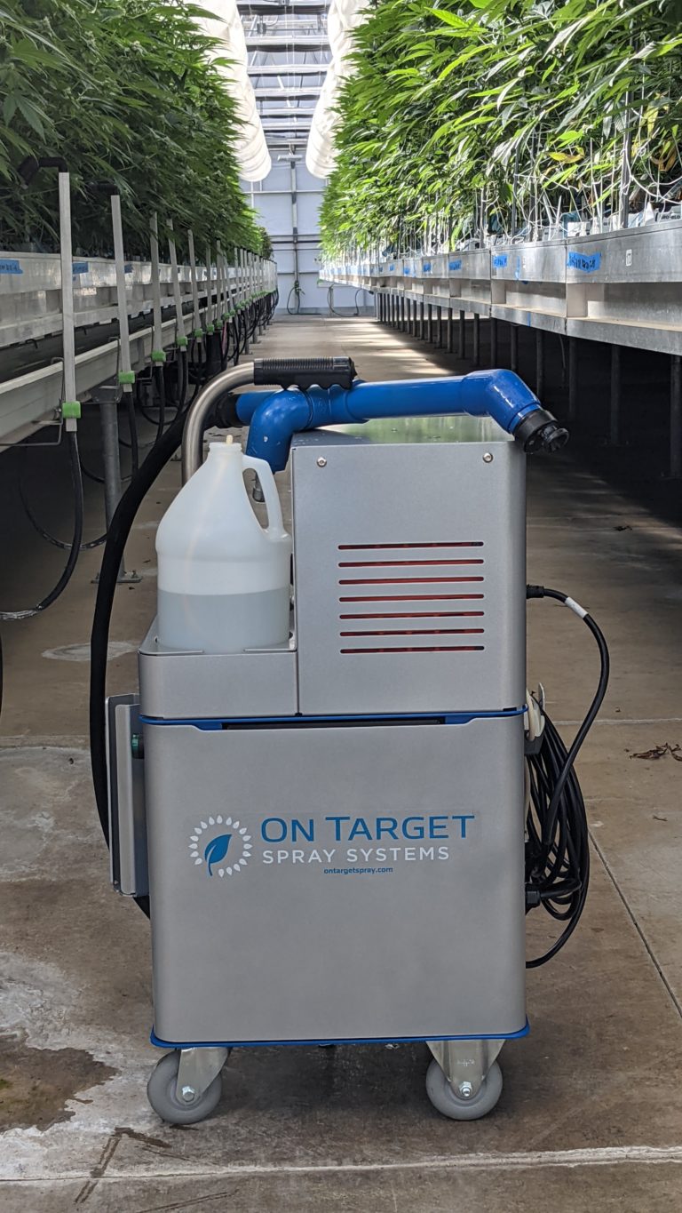 The CUBE Electrostatic Sprayer OnTarget Spray